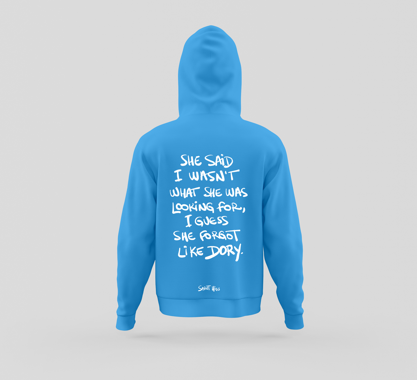 SAINT HILLS "Dory" Hoodie -- Blue